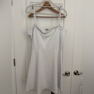 NWT Hollister White Mini Athletic Dress- long- XXL